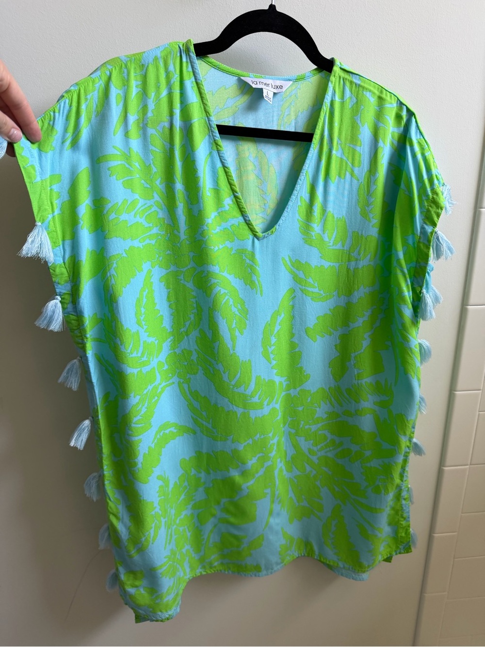 La Mer Luxe Tassel Coverup